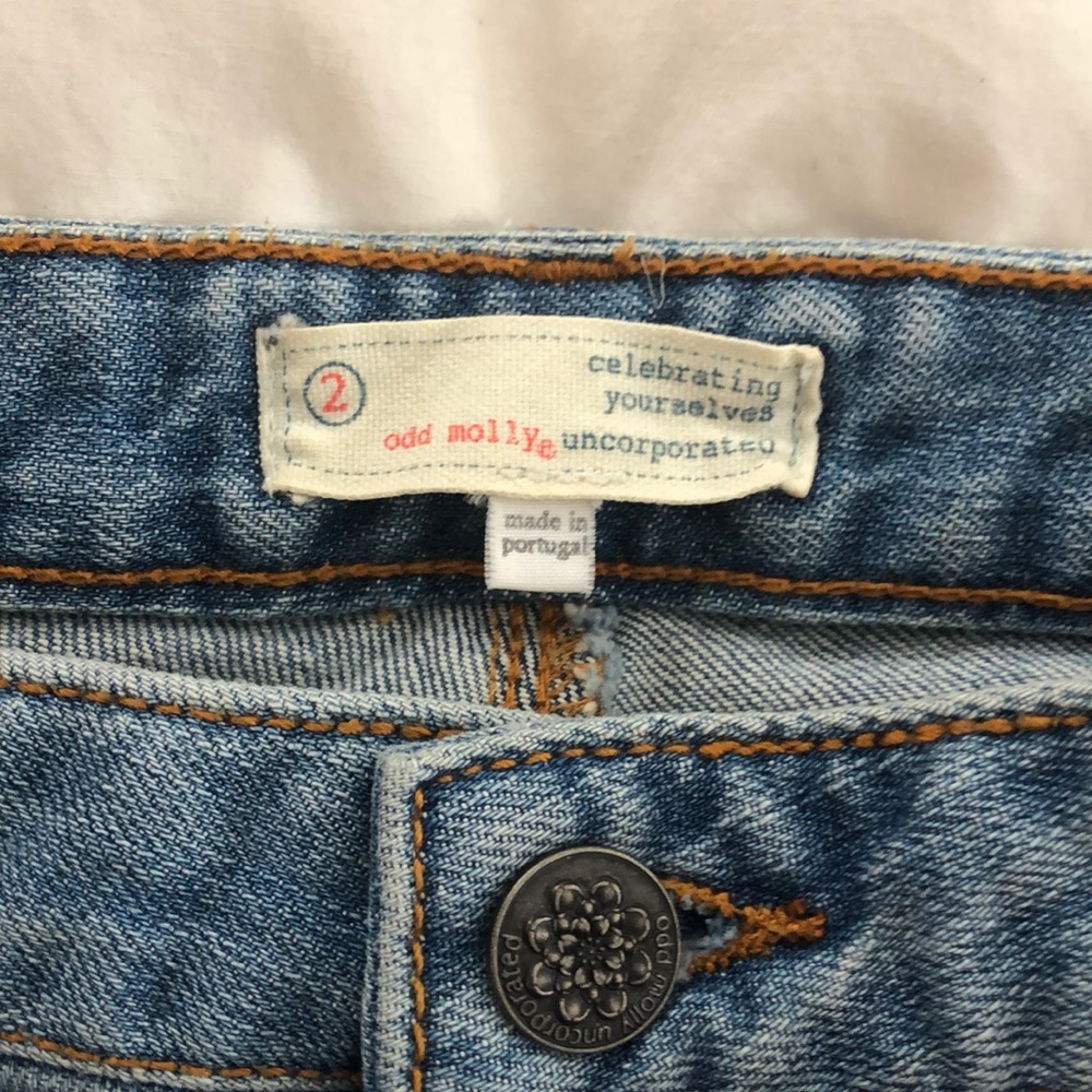 Odd Molly tattoo jeans size 2